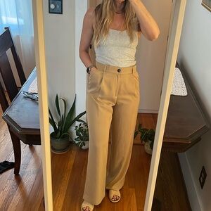 Zara lightweight modal trousers